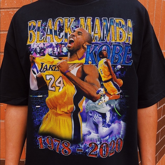 kobe shirt tribute
